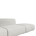 Close Up View Of The Arya Outdoor Modular Sofa with Right Open End In Palisades Color