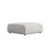 Angled View Of The Arya Outdoor Modular Ottoman In Palisades Color