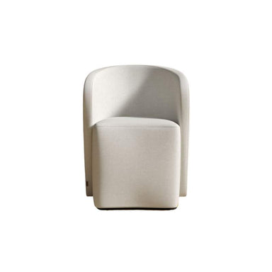 Front Facing View of The Aulus Dining Chair in Alesund Fabric and Color