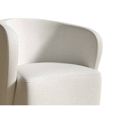 Close Up View of The Aulus Dining Chair in Alesund Fabric and Color