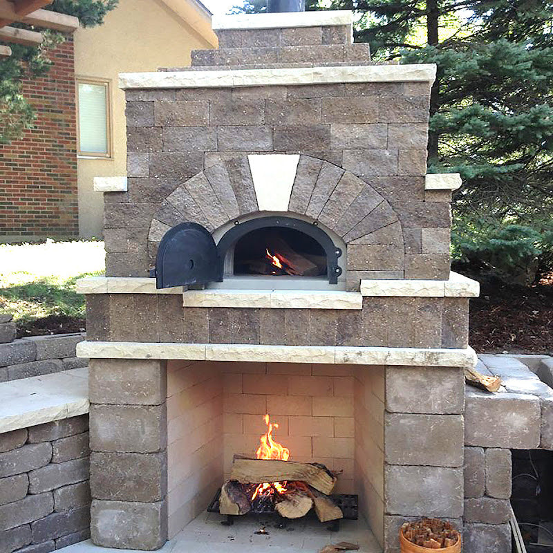 Chicago Brick Oven CBO-500 DIY Kit Wood Fired Pizza Oven 27" X 22" Cooking Surface