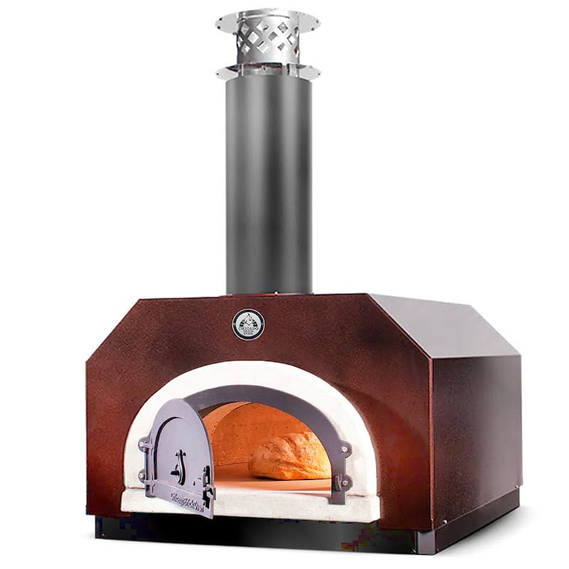 Chicago Brick Oven CBO 750 Countertop Pizza Oven in Copper Vein Color With Door Open