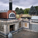 Chicago Brick Oven CBO 750 Countertop Pizza Oven in Copper Vein Color Featured In An Outdoor Kitchen