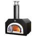 Chicago Brick Oven CBO 750 Countertop Pizza Oven in Solar Black Color With Door Open