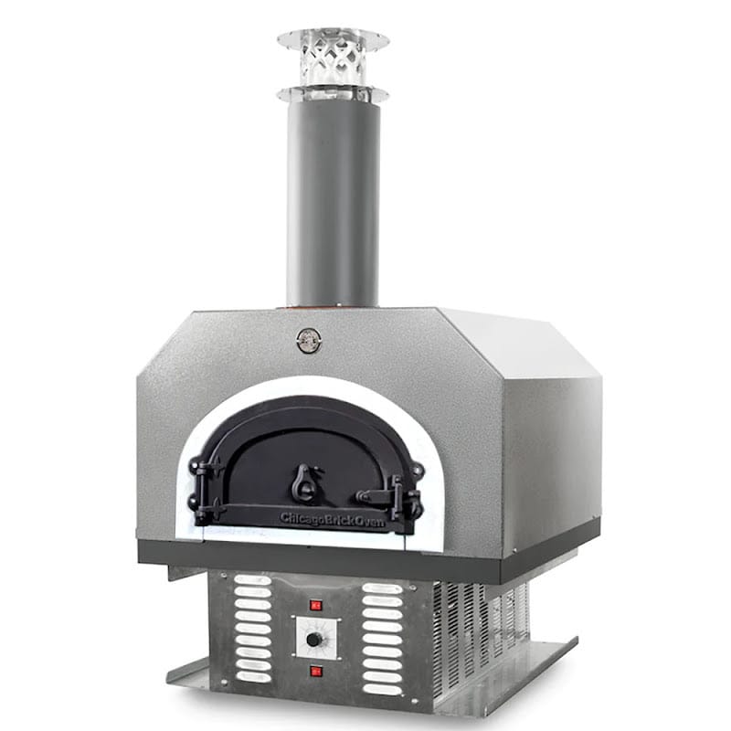 Chicago Brick Oven CBO-750 (Commercial) Hybrid Natural Gas Countertop Pizza Oven Dual Fuel Gas and Wood