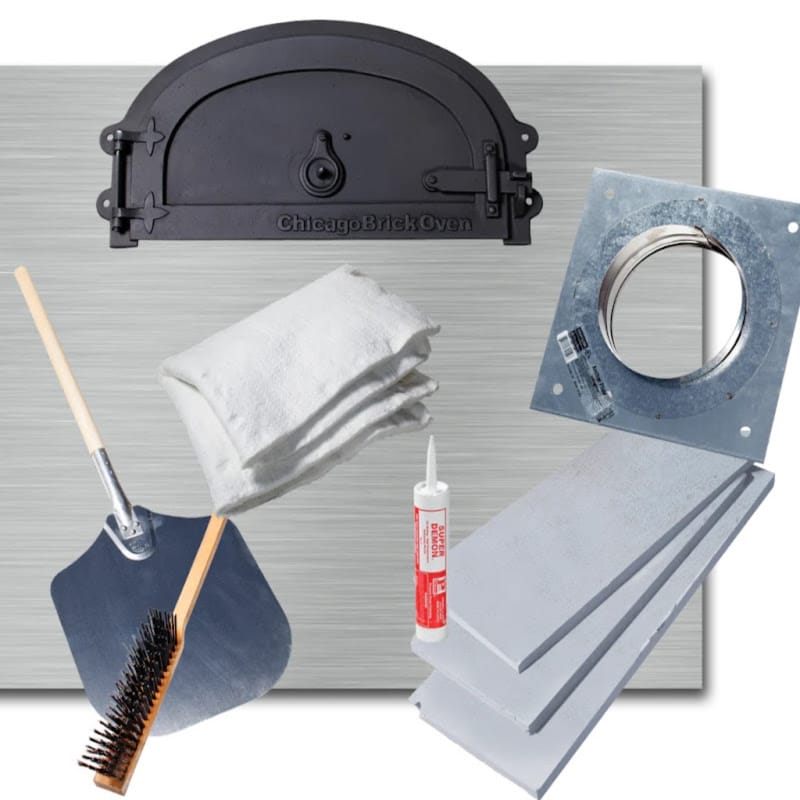 Chicago Brick Oven CBO-750 DIY Oven Bundle Accessory Kit