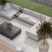 Top View Of the Dresden Outdoor Modular Sectional Sofa