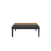 Side View of the Francis Outdoor Rectangular Coffee Table