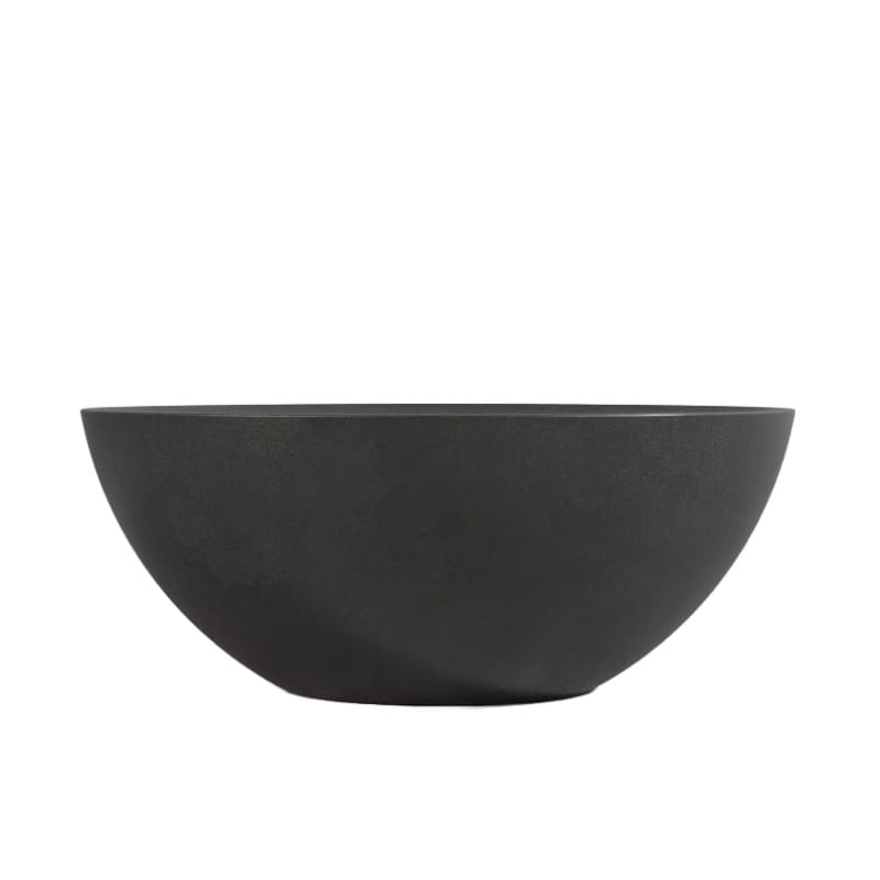 Front Facing View Of a Galen Coffee Table In Black Concrete