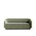 Front Facing View of The Hadrian Sofa in Verdant Fabric and Color