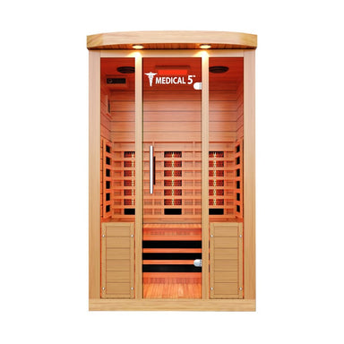 Front View of the Medical Saunas Medical 5 Full Spectrum Infrared Sauna