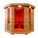 Front Facing View Of The Medical Saunas Medical 7 Full Spectrum Infrared Sauna