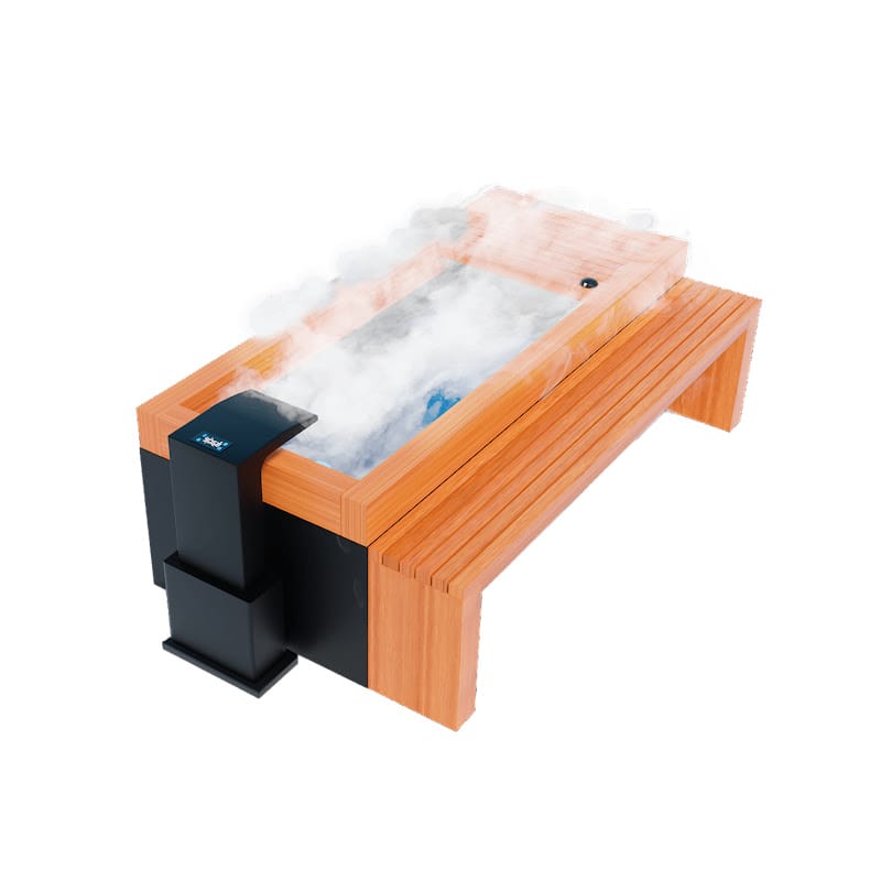 Medical Saunas Frozen Cold Plunge With Accessories Kit And Essential Oil Steam Generator