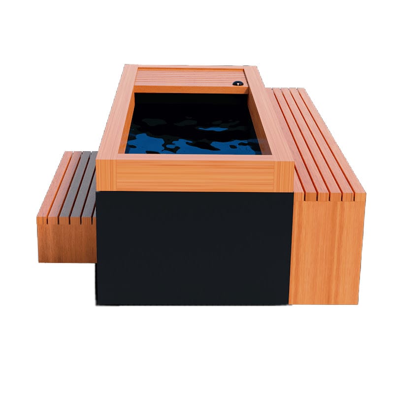 Medical Saunas Frozen Cold Plunge With Accessories Kit