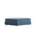 Angled Side View of The Milo 1-Seater Ottoman in Solstice Fabric and Color