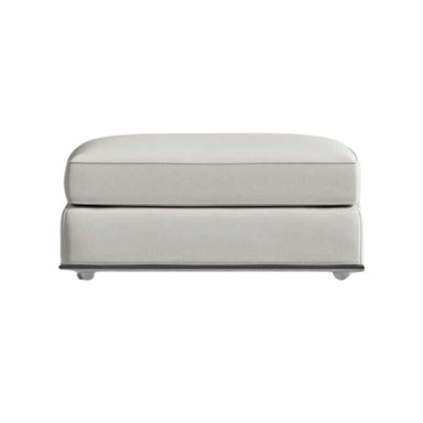 Front View of The Milo Sleeper 88 Inch Ottoman in Alesund Color and Fabric