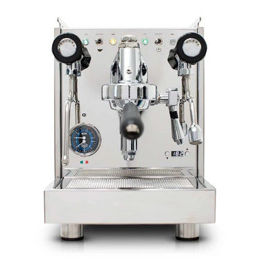 Front Facing View Of The Quick Mill QM67 Evo Dual Boiler Home Espresso Machine