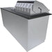 Angled Right Back View Of The Sunstone TANGO 7 Foot Outdoor Kitchen Island Package