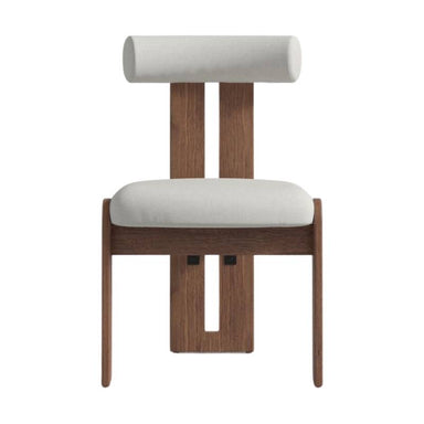 Front Facing View of The Tola Dining Chair in Alesund Fabric and Color