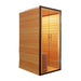 70 Degree Left Angled View Of The Medical Saunas 1-Person Indoor Traditional 4 Steam Sauna