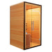 45 Degree Left Angled View of The Medical Saunas 2-Person Traditional 5 Indoor Steam Sauna