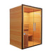 45 Degree Left Side View Of The Medical Saunas 3-Person Traditional 6 Indoor Steam Sauna