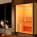 Medical Saunas 3-Person Traditional 6 Indoor Steam Sauna Next To Window Overlooking City