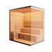 45 Degree Right Angled View Of The Medical Saunas 6-Person Traditional 8 Plus Indoor Steam Sauna