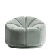 Front Facing View of The Vonn Lounge Chair in Moonstone Fabric