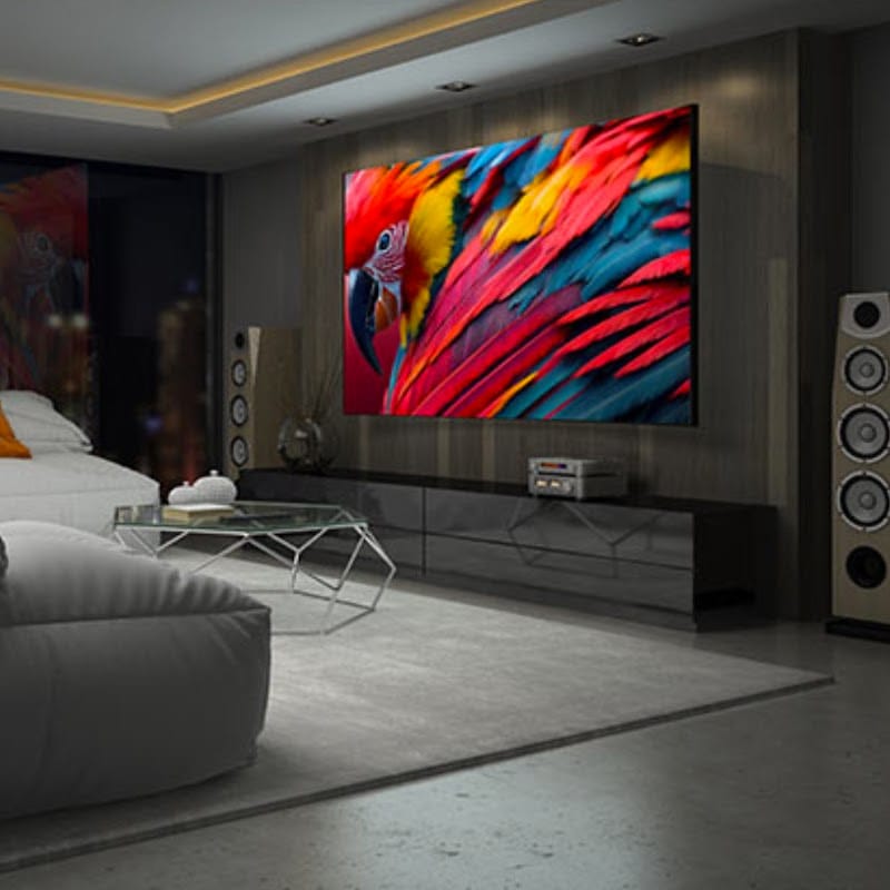 YOLO TV Indoor HD and 4K UHD TV Video Wall (108 - 217 Inches)