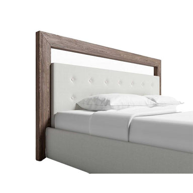 Front Facing View of The Chloe Bed in Alesund Fabric