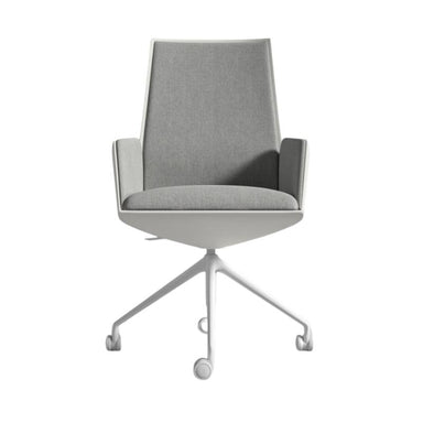 Front Facing View of The Julian Office Chair in Malmo Fabric