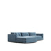 Angled Side View of The Milo Modular Sectional in Solstice Fabric and Color